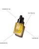 The Daily Essential Co The Daily Essential Co Hair Oil // Growth + Shine - 5