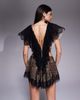 The Dolls House Circa The Dolls House Circa Sara lace cut out mini dress in black - 4