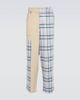 The Elder Statesman The Elder Statesman Checked wool, silk and cashmere pants - 1