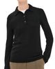 The Elder Statesman The Elder Statesman Laurel Cashmere Polo Sweater Black - 1