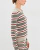 The Elder Statesman The Elder Statesman Libeccio Stripe Polo Ecru/Red/Stone - 4