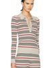 The Elder Statesman The Elder Statesman Libeccio Stripe Polo Sweater - 2