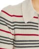 The Elder Statesman The Elder Statesman Libeccio Stripe Polo Sweater - 5