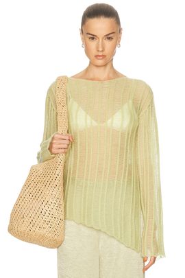 The Elder Statesman The Elder Statesman Nimbus Lola Pullover Sweater