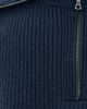 The Elder Statesman The Elder Statesman Runyon Ribbed Cashmere Half Zip Twilight - 6