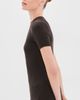 The Elder Statesman The Elder Statesman Superlight Cashmere Ellie Rib Knit Tee Espresso - 4