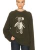 The Elder Statesman The Elder Statesman Teddy Sweater - 1