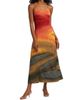 The Elder Statesman Women's Abstract Fine-Knit Sleeveless Midi-Dress - 3
