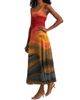 The Elder Statesman Women's Abstract Fine-Knit Sleeveless Midi-Dress - 4