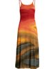 The Elder Statesman Women's Abstract Fine-Knit Sleeveless Midi-Dress - 8