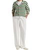 The Elder Statesman Women's Cousteau Striped Cashmere Cardigan - 2