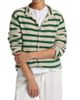 The Elder Statesman Women's Cousteau Striped Cashmere Cardigan - 3