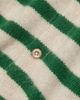 The Elder Statesman Women's Cousteau Striped Cashmere Cardigan - 7