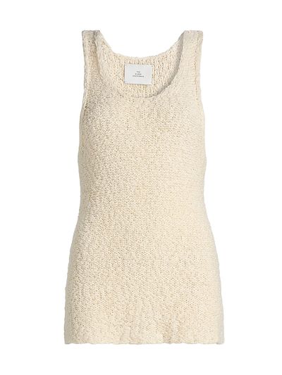 The Elder Statesman Women's Ella Bouclé Knit Tank