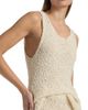 The Elder Statesman Women's Ella Bouclé Knit Tank - 6