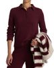 The Elder Statesman Women's Laurel Cashmere Polo Shirt - 3