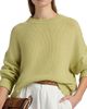 The Elder Statesman Women's Nimbus Calla Cashmere-Cotton Crewneck Sweater - 6