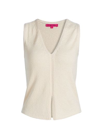 The Elder Statesman Women's Nora Lite Split Hem Tank