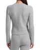 The Elder Statesman Women's Rib-Knit Cashmere-Silk Cardigan - 5