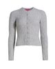 The Elder Statesman Women's Rib-Knit Cashmere-Silk Cardigan - 8