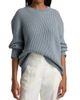 The Elder Statesman Women's Ribbed Cashmere Crewneck Sweater - 3