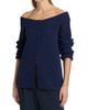 The Elder Statesman Women's Rosie Cashmere Off-the-Shoulder Cardigan - 3