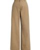 The Elder Statesman Women's Silvano Cotton Mid-Rise Wide Leg Pants - 8