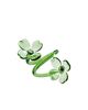 The Favorites The Favorites Botanica Glass Flower Napkin Rings Set Of 4 - 1