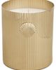 The Favorites The Favorites Cap Ferrat Fan Shell Design Candle Gold One - 1