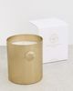 The Favorites The Favorites Cap Ferrat Fan Shell Design Candle Gold One - 3