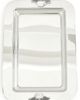 The Favorites The Favorites Cap Ferrat Fan Shell Design Serving Tray Polished Nickel One - 1