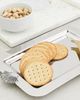 The Favorites The Favorites Cap Ferrat Fan Shell Design Serving Tray Polished Nickel One - 3