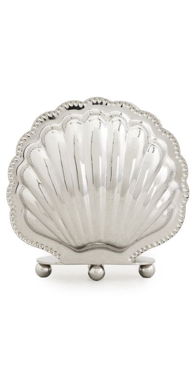 The Favorites The Favorites Cap Ferrat Fan Shell Napkin Holder Polished Nickel One