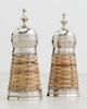 The Favorites The Favorites Cap Ferrat Rattan Covered Salt and Pepper N/A One - 2