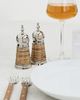 The Favorites The Favorites Cap Ferrat Rattan Covered Salt and Pepper N/A One - 4