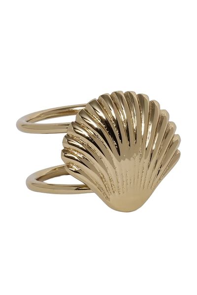 The Favorites The Favorites Cap Ferrat Shell Napkin Ring Set of 4