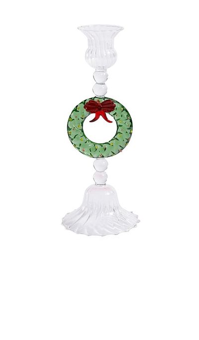 The Favorites The Favorites Holiday Wreath Taper Holder