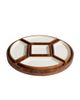 The Favorites The Favorites Lazy Susan With 5 Condiment Sections - 1