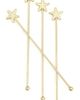 The Favorites The Favorites Marine Life Drink Stirrers Gold One - 5