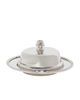 The Favorites The Favorites Parisian Butter Dish With Cover And Glass Nickel - 1