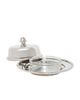 The Favorites The Favorites Parisian Butter Dish With Cover And Glass Nickel - 2