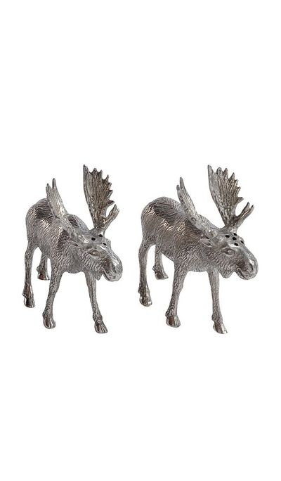 The Favorites The Favorites St. Anton Pewter Moose Salt & Pepper Shakers