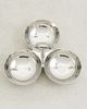 The Favorites The Favorites The Equestrian Trio Condiment Bowl Set Polished Nickel One - 4