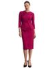 The Fold The Fold Alina Peplum Midi Dress - 1