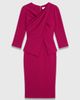 The Fold The Fold Alina Peplum Midi Dress - 2