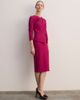 The Fold The Fold Alina Peplum Midi Dress - 3