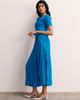 The Fold The Fold Allegra Stretch Knit Pleated Midi Dress - 2