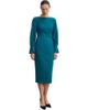 The Fold The Fold Aubrey Sculpt Crepe Dress - 1