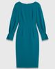 The Fold The Fold Aubrey Sculpt Crepe Dress - 2