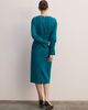 The Fold The Fold Aubrey Sculpt Crepe Dress - 5